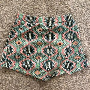 Only worn once- Printed Skort